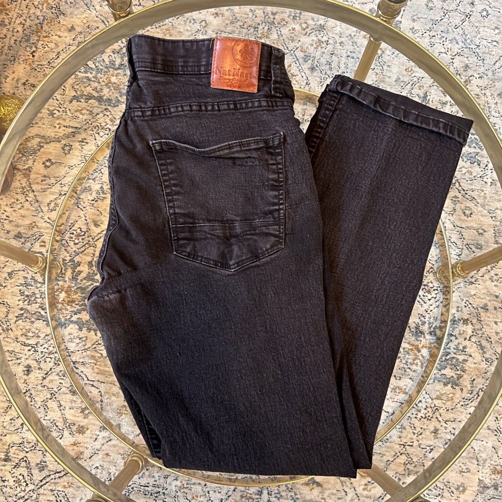 Nat Nast | Stretch Pants | Men’s Size 32/32 | Black